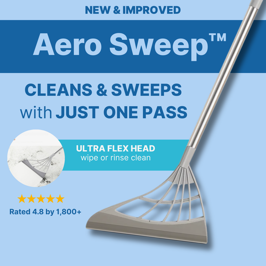 Aero Sweep™ | Silicone Broom